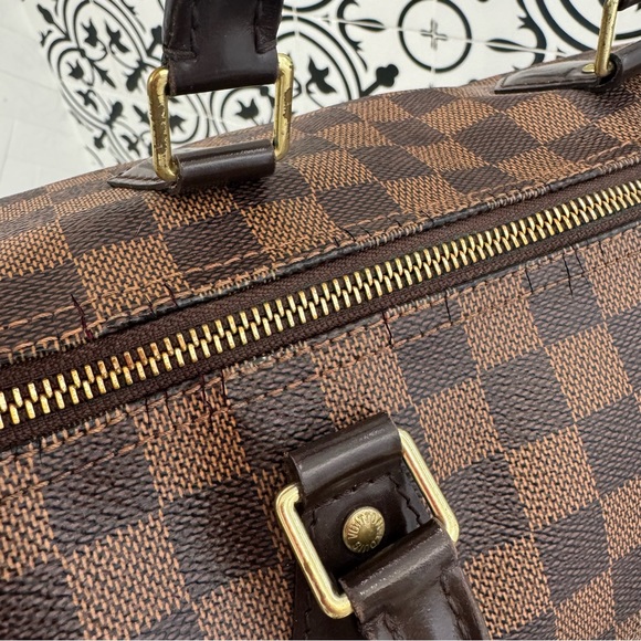 Speedy 30 Damier Ebene USED and in EUC Comes With Dust Bag - Picture 8 of 16
